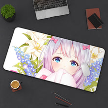Load image into Gallery viewer, EroManga-Sensei Mouse Pad (Desk Mat) On Desk