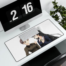 Load image into Gallery viewer, Girls und Panzer Mouse Pad (Desk Mat) With Laptop