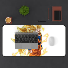 Load image into Gallery viewer, Super Saiyan 3 Mouse Pad (Desk Mat) With Laptop