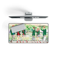 Load image into Gallery viewer, Anime Orange Mouse Pad (Desk Mat) On Desk