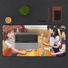 Load image into Gallery viewer, A Certain Scientific Railgun Mouse Pad (Desk Mat) With Laptop