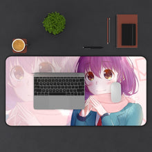 Load image into Gallery viewer, Itsudatte Bokura no Koi wa 10 Centi Datta. Mouse Pad (Desk Mat) With Laptop