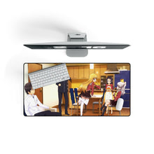Load image into Gallery viewer, Charlotte Nao Tomori, Ayumi Otosaka, Joujirou Takajou, Yusa Kurobane Mouse Pad (Desk Mat) On Desk