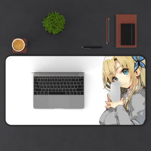 Load image into Gallery viewer, Boku Wa Tomodachi Ga Sukunai Sena Kashiwazaki Mouse Pad (Desk Mat) With Laptop