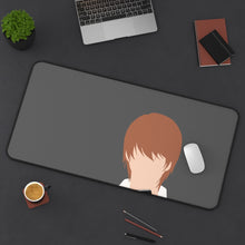 Load image into Gallery viewer, Light Yagami Minimalista Mouse Pad (Desk Mat) On Desk