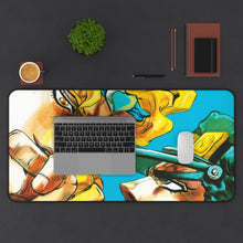 Load image into Gallery viewer, Dio Brando Jotaro Kujo Mouse Pad (Desk Mat) With Laptop