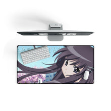 Load image into Gallery viewer, Hanbun no Tsuki ga Noboru Sora Mouse Pad (Desk Mat) On Desk