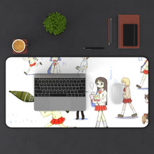Load image into Gallery viewer, Nichijō Mouse Pad (Desk Mat) With Laptop