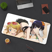 Load image into Gallery viewer, Oreimo Kirino Kousaka Mouse Pad (Desk Mat) On Desk