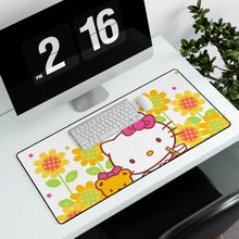 Load image into Gallery viewer, Anime Hello Kitty Mouse Pad (Desk Mat) With Laptop