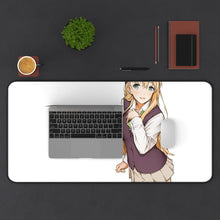 Load image into Gallery viewer, Gamers! Karen Tendou Mouse Pad (Desk Mat) With Laptop