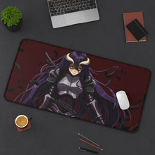 Load image into Gallery viewer, Overlord Albedo Mouse Pad (Desk Mat) On Desk