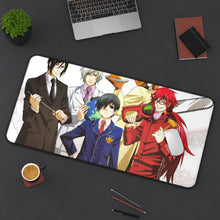 Load image into Gallery viewer, Black Butler Mouse Pad (Desk Mat) On Desk