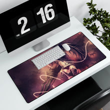 Load image into Gallery viewer, Insane Black Rock Shooter Mouse Pad (Desk Mat) With Laptop