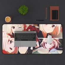 Load image into Gallery viewer, Lycoris Recoil Chisato Nishikigi Mouse Pad (Desk Mat) With Laptop