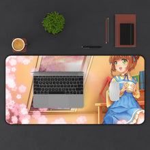 Load image into Gallery viewer, Cardcaptor Sakura Sakura Kinomoto Mouse Pad (Desk Mat) With Laptop