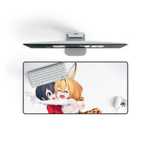 Load image into Gallery viewer, Anime Kemono Friends Mouse Pad (Desk Mat) On Desk