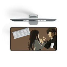 Load image into Gallery viewer, Eru Chitanda And Hōtarō Oreki Holding hands Mouse Pad (Desk Mat) On Desk