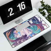 Load image into Gallery viewer, Anime Girl Mouse Pad (Desk Mat) With Laptop