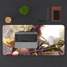 Load image into Gallery viewer, Okita Sougo Mouse Pad (Desk Mat) With Laptop