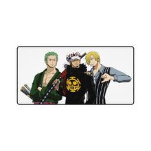 Load image into Gallery viewer, Zoro,Law and Sanji Mouse Pad (Desk Mat)