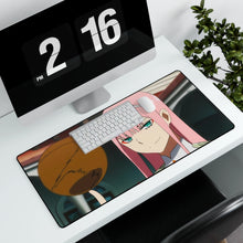 Load image into Gallery viewer, Darling in the FranXX Mouse Pad (Desk Mat) With Laptop