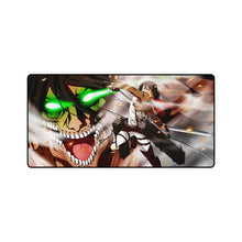 Load image into Gallery viewer, Anime Attack On Titan Mouse Pad (Desk Mat)