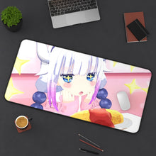 Load image into Gallery viewer, Miss Kobayashi's Dragon Maid Kanna Kamui, Kobayashi San Chi No Maid Dragon Mouse Pad (Desk Mat) On Desk