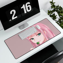 Load image into Gallery viewer, Darling in the FranXX Mouse Pad (Desk Mat) With Laptop