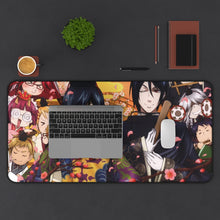 Load image into Gallery viewer, Black Butler Mouse Pad (Desk Mat) With Laptop