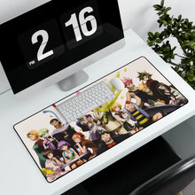 Load image into Gallery viewer, Anime Black Cat Mouse Pad (Desk Mat)