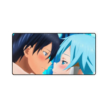 Load image into Gallery viewer, Kirito and Sinon / Kirito x Sinon Mouse Pad (Desk Mat)