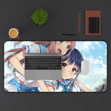 Load image into Gallery viewer, Sound! Euphonium Mizore Yoroizuka, Yuuko Yoshikawa Mouse Pad (Desk Mat) With Laptop