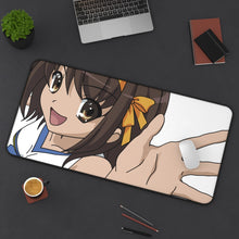 Load image into Gallery viewer, The Melancholy Of Haruhi Suzumiya Mouse Pad (Desk Mat) On Desk
