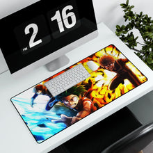 Load image into Gallery viewer, Midoriya ,Bakugou and Todoroki Mouse Pad (Desk Mat) With Laptop