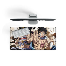 Load image into Gallery viewer, Hyogoro Luffy Haki Fighting Mouse Pad (Desk Mat) On Desk
