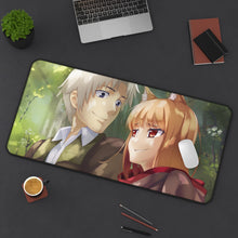 Load image into Gallery viewer, Spice And Wolf Mouse Pad (Desk Mat) On Desk