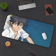 Load image into Gallery viewer, A Certain Magical Index Kamijou Touma, Index Librorum Prohibitorum Mouse Pad (Desk Mat) With Laptop
