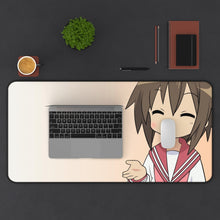 Load image into Gallery viewer, Lucky Star Misao Kusakabe Mouse Pad (Desk Mat) With Laptop