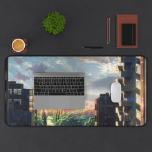 Load image into Gallery viewer, The Garden Of Words Mouse Pad (Desk Mat) With Laptop