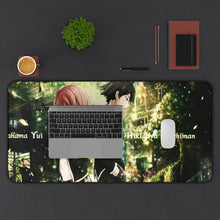 Load image into Gallery viewer, My Teen Romantic Comedy SNAFU Hachiman Hikigaya, Yui Yuigahama Mouse Pad (Desk Mat) With Laptop