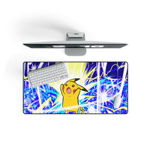 Load image into Gallery viewer, Pikachu | Thunder Mouse Pad (Desk Mat) On Desk