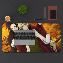 Load image into Gallery viewer, Black Butler Mouse Pad (Desk Mat) With Laptop