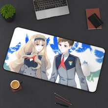 Load image into Gallery viewer, Darling In The FranXX Mouse Pad (Desk Mat) On Desk