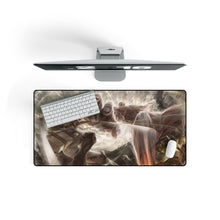 Load image into Gallery viewer, Eren vs Titan Colosal Mouse Pad (Desk Mat) On Desk