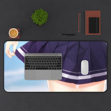 Load image into Gallery viewer, Saekano: How To Raise A Boring Girlfriend Mouse Pad (Desk Mat) With Laptop