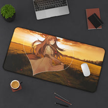 Load image into Gallery viewer, Spice And Wolf Mouse Pad (Desk Mat) On Desk
