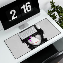 Load image into Gallery viewer, Darker Than Black Hei Mouse Pad (Desk Mat) With Laptop