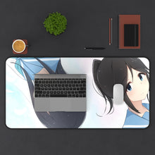 Load image into Gallery viewer, Sound! Euphonium Mizore Yoroizuka, Nozomi Kasaki Mouse Pad (Desk Mat) With Laptop