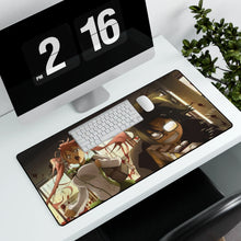 Load image into Gallery viewer, Takagi and Kôta Mouse Pad (Desk Mat) With Laptop